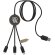 Cable 3 en 1 reciclado SCX.design C36 con bambú