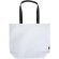 Bolsa tote Duo 30 litros plástico reciclado certificado GRS Blanco detalle 2