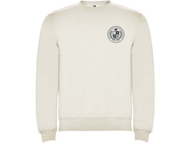 Sudadera cuello redondo unisex Clásica Roly personalizable detalle 146