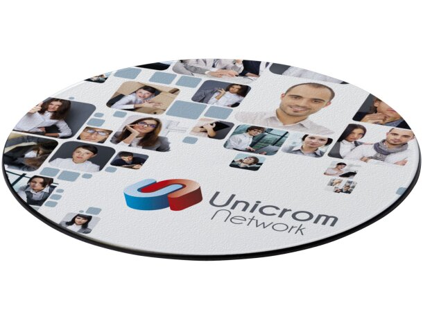 Posavasos redondo Brite-Mat ecológico certificado FSC Negro intenso detalle 3