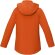 Chaqueta softshell acolchada Notus para mujer con capucha Naranja detalle 8