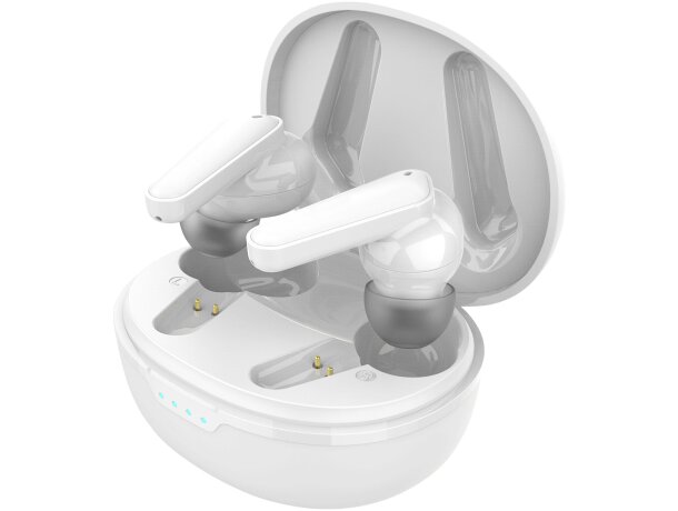 Auriculares inalámbricos ENC y ANC Prixton TWS158 Blanco detalle 7
