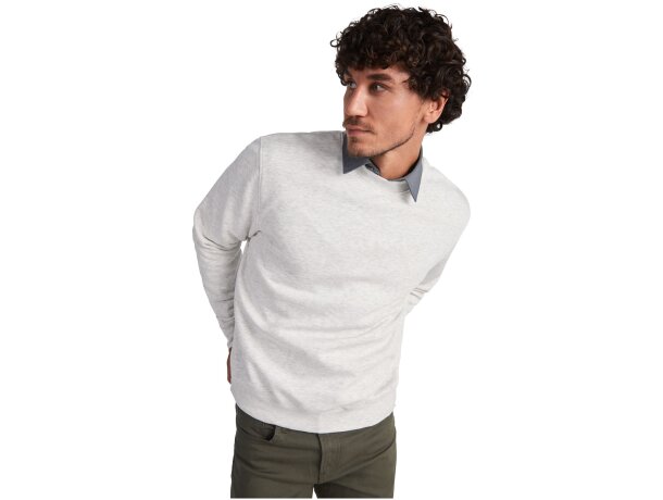Sudadera cuello redondo unisex Clásica Roly personalizable detalle 63