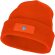 Gorro de lana con parche Boreas Naranja detalle 21