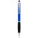 Bolígrafo publicitario puntero con mecanismo de giro personalizado azul