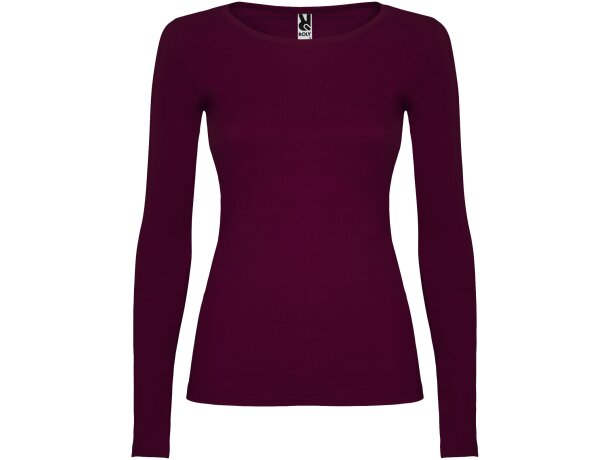 Camiseta manga larga mujer algodón 100% Roly Extreme detalle 47