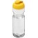 H2O Active® Base Bidón deportivo con Tapa Flip de 650 ml Transparente/amarillo