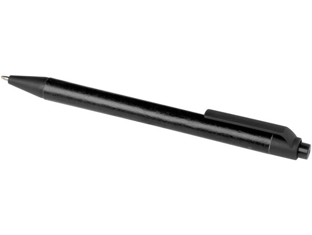 Bolígrafo Chartik de papel reciclado con certificación FSC Negro intenso detalle 12