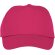 Gorra infantil de 5 paneles Feniks Kids Magenta detalle 9