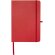 Libreta A5 Teak con tapa dura de tacto suave reciclado Rojo detalle 12