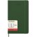 Agenda diaria Moleskine con tapa dura y cierre elástico 2026 Verde mirto