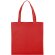 bolsa de no tejido para convenciones o compras personalizada roja