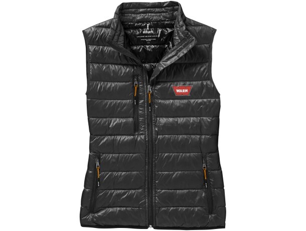 Chaleco plumón natural mujer Fairview ligero certificado RDS Antracita detalle 25