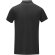 Polo manga corta Deimos cool fit para hombre Negro intenso detalle 38