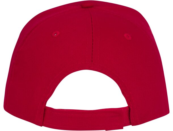 Gorra de 5 paneles con ribete. Personalizadas para tu estilo único Rojo detalle 7