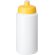 Baseline® Plus Bidón deportivo con tapa de 500 ml con asa Blanco/amarillo