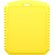 Rascador hielo rectangular reciclado Thrym Amarillo detalle 18
