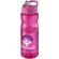 H2O Active® Base Bidón deportivo con tapa con boquilla de 650 ml Magenta/magenta detalle 97