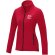 Chaqueta polar mujer Zelus con microforro 140 g/m² Rojo detalle 7