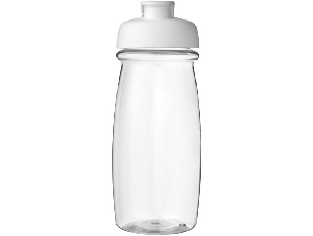 H2O Active® Pulse Bidón deportivo con Tapa Flip de 600 ml Transparente/blanco detalle 57