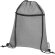Mochilas saco de publicidad con bolsillo delantero poliéster 80 g/m2 Gris medio
