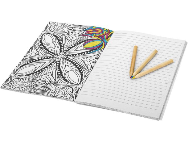 Libreta Para Colorear "doodle Colour Therapy"