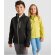 Chaqueta softshell infantil Antartida Roly cortavientos Negro intenso detalle 2