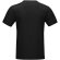Camiseta orgánica manga corta hombre Azurite Negro intenso detalle 23