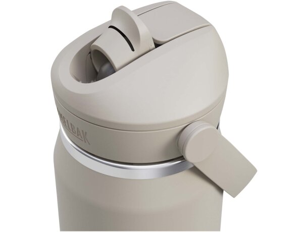 Botella térmica 740ml CamelBak Thrive Flip con pajita abatible Gris claro detalle 12