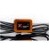 Cable de carga 5 en 1 de PET reciclado SCX.design C38 Negro intenso/madera detalle 11