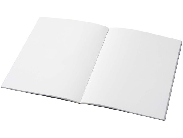 Libreta A5 tapa blanda Novella Austen papel certificado FSC Gris detalle 18