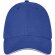 Gorra con ribete de 6 paneles Darton Azul detalle 19