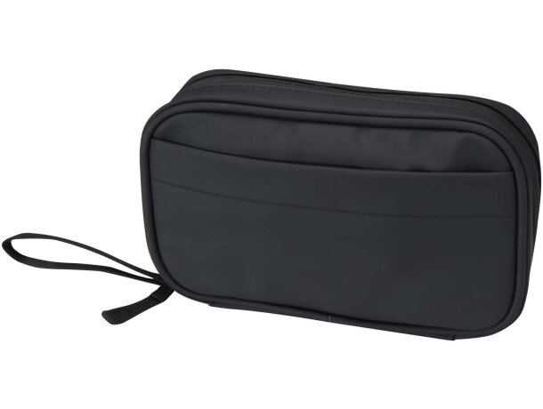 Funda tecnológica Resi Plus con certificación GRS y RPET Negro intenso detalle 6