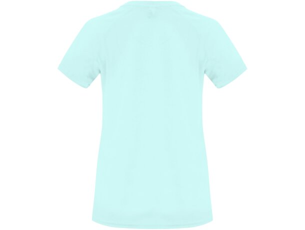 Camiseta deportiva manga corta mujer Bahrain Roly técnica detalle 90