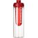 H2O Active® Vibe Bidón e infusor con tapa Flip de 850 ml Transparente/rojo detalle 8
