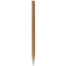 Bolígrafo de madera con tapa