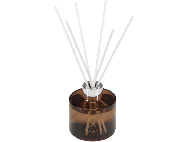 Difusor barrita perfumada Elowen vidrio y madera 100 ml Marrón detalle 1