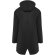 Chubasquero impermeable Sitka Roly con capucha para mujer Negro intenso detalle 2