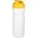 Baseline® Plus Bidón deportivo con tapa Flip de 650 ml Blanco/amarillo