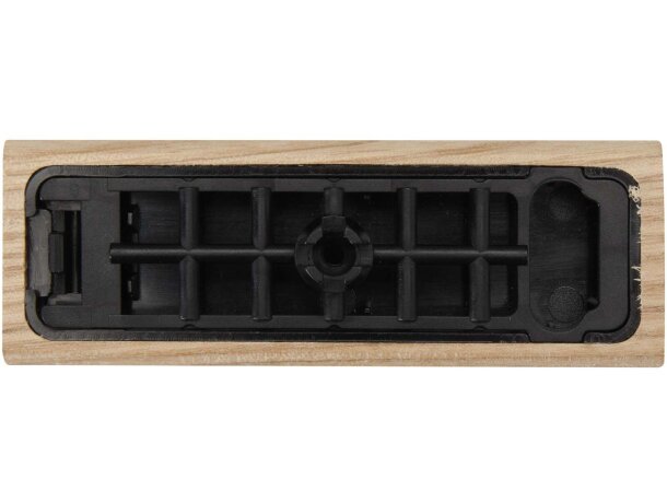 Ambientador coche Maro madera con recambios fragancia rosas Madera detalle 3