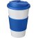 Americano® vaso 350 ml con agarre y tapa antigoteo Blanco/azul medio