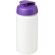 Baseline™ Plus Bidón deportivo con Tapa Flip de 500 ml con asa Blanco/morado