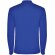 Polo manga larga hombre Estrella Roly 100% algodón piqué Azul real detalle 14