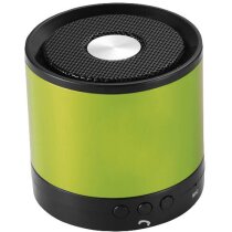 Altavoz de aluminio con micro rojo Altavoz de aluminio con micro rojo