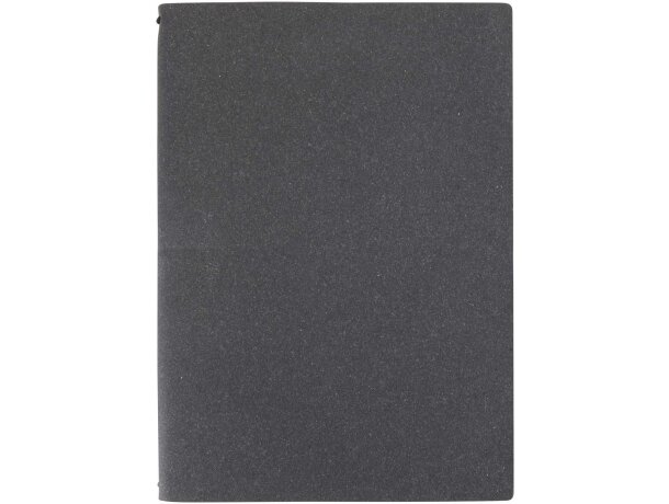 Libreta recargable A5 Slyk con cubierta de plástico reciclado Gris detalle 1