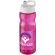 H2O Active® Base Bidón deportivo con tapa con boquilla de 650 ml Magenta/blanco detalle 23