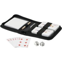 Juego de mesa de naipes personalizado negro intenso Juego de mesa de naipes personalizado negro intenso