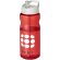 Bidón deportivo de 650 ml con tapa con boquilla H2O Active® Base Tritan™ Rojo/blanco detalle 12