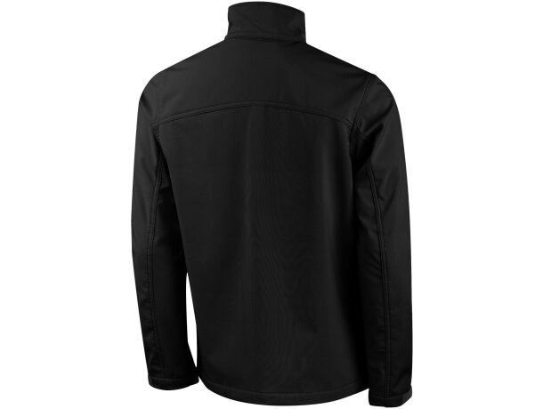Chaqueta softshell Maxson hombre impermeable transpirable Negro intenso detalle 31