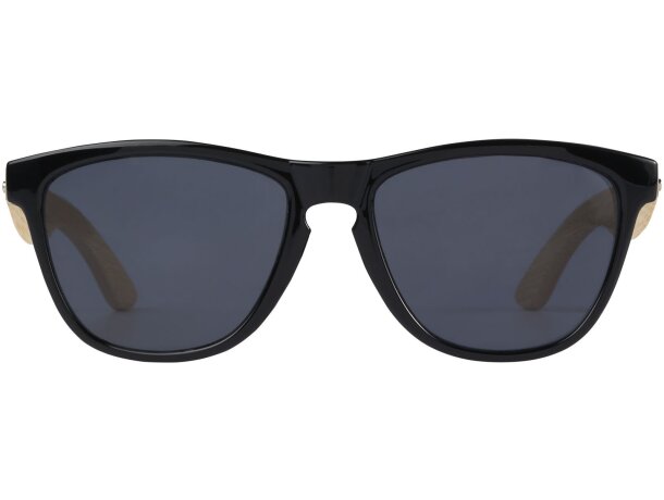 Gafas de sol bambú y plástico reciclado Ocean Bound Sun Ray Natural detalle 2